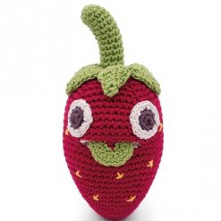 MyuM Hochet Fraise En Crochet 