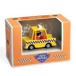 Djeco Taxi Joe Voiture Crazy Motors Djeco 5479 Jouets Garage, Voitures