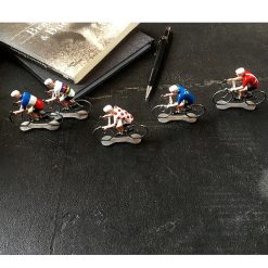 Bernard & Eddy Figurine Cycliste Maillot Champion D'Europe _ Bernard & Eddy Jouets Garage, Voitures