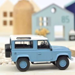 NOREV Land Rover Defender 1995 Bleu Norev 1-43 Jouets Garage, Voitures