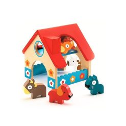 Djeco La Petite Ferme, Jouet D' Veil Djeco 6388 Jouets D' Veil, Hochets