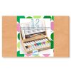 Djeco 12 Gouaches - Coffret D'Artiste Djeco 8908 Feutres, Gouaches Et Pinceaux