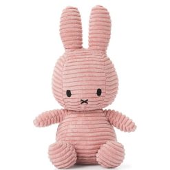 Peluches Miffy & Snoopy Peluche Miffy En Velours C Tel Rose 23Cm Peluches Naissance, Doudous