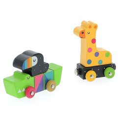 VILAC Train Des Animaux En Bois - Andy Westface Pour Vilac 7415 Jouets Tirer, Pousser