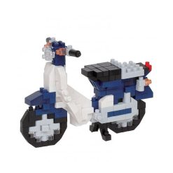 nanoblock Motocyclette Honda Super Cub 50 Bleue Nanoblock Jeux De Construction