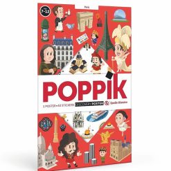 POPPIK Poster En Stickers "Paris" Poppik Autocollants Et D Calcomanies