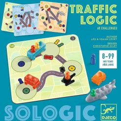 Djeco Traffic Logic Jeu Sologic De Djeco 8585 Jeux De Soci T