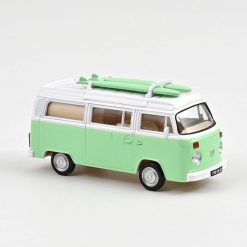 NOREV Volkswagen Combi T2B Camper Van 1973 Vert Norev 1-43 Me Jouets Garage, Voitures