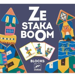 Djeco Ze Stakaboom, Jeu De Construction En Bois Djeco 6438 Jeux De Construction