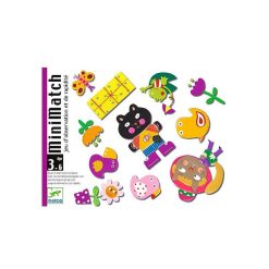 Djeco Minimatch, Jeu De Cartes Djeco Djo5175 Jeux De Soci T