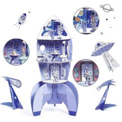 Djeco Kit Fus E Spatiale Diy Djeco 8009 Color. Assemble. Play Dessin, Peinture, Coloriage