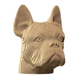 Cartonic Puzzle Sculpture 3D En Carton - Bulldog - Cartonic Jeux De Construction