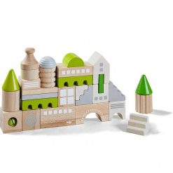 HABA Blocs De Construction En Bois "Cobourg" Haba 305456 Jouets Encastrer, Empiler