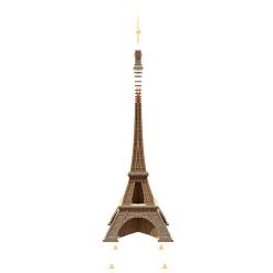 Cartonic Puzzle Sculpture 3D En Carton - Tour Eiffel - Cartonic Jeux De Construction