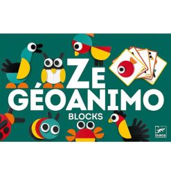 Djeco Ze Geoanimo, Blocs En Bois Djeco 6432 Jeux De Construction