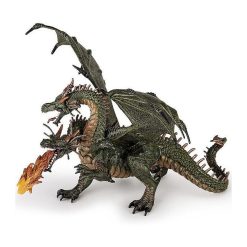 Papo Dragon Deux T Tes, Figurine Papo 36019 Figurines Papo