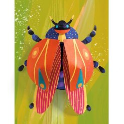 Djeco Insectes En Papier "Paper Bugs" Tableaux En 3D Djeco 9449 Origami, Pliages