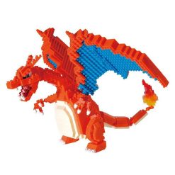 nanoblock Dragon Rouge Et Bleu G Ant, Pok Mon Charizard (Dracaufeu) Nanoblock Deluxe Jeux De Construction