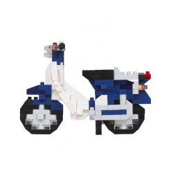 nanoblock Motocyclette Honda Super Cub 50 Bleue Nanoblock Jeux De Construction