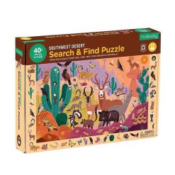 Mudpuppy Puzzle 'Cherche & Trouve' Animaux Du Desert 64 Pcs Mudpuppy Puzzles D S 5 Ans, 54 Pcs