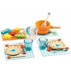 Djeco A Table Les Chats ! Dinette Djeco 6547 Jouets Cuisine, D Nette