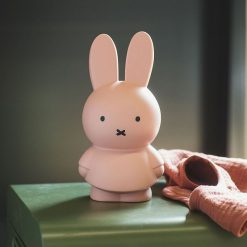 Peluches Miffy & Snoopy Tirelire Miffy - Atelier Pierre Junior - 19Cm - Rose Poudr D Coration Enfants