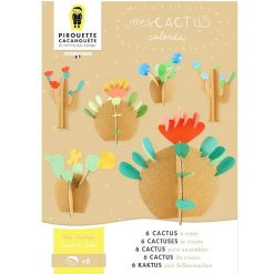 PIROUETTE CACAHOUETE 6 Cactus Cr Er, Kit Cr Atif Pour Enfant Pirouette Cacahou Te Origami, Pliages