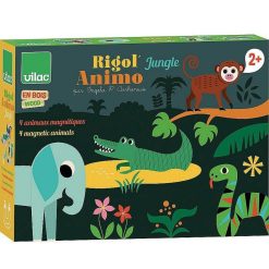 VILAC Rigol' Animo Jungle Ingela P. Arrhenius Vilac 7605 Jouets Cubes En Bois