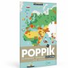 POPPIK Poster En Stickers "Carte Du Monde" Poppik Autocollants Et D Calcomanies