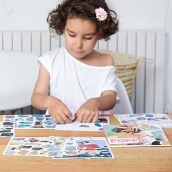 POPPIK 3 Puzzles En Stickers 