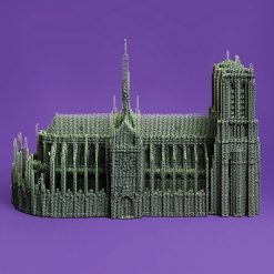 Cartonic Puzzle Sculpture 3D En Carton - Notre-Dame De Paris - Cartonic Jeux De Construction