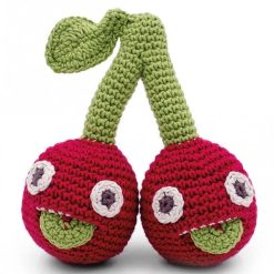 MyuM Hochet Cerises En Crochet 