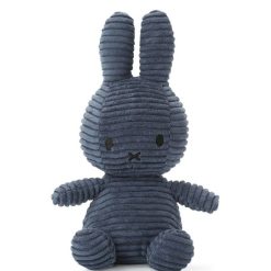 Peluches Miffy & Snoopy Peluche Miffy En Velours C Tel Bleu Nuit 24Cm Peluches Naissance, Doudous