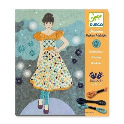 Djeco Broderie Fashion Midnight Djeco 9842 Couture Et Broderie Pour Enfant