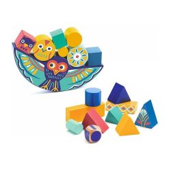 Djeco Jeu D' Quilibre En Bois 'Ze Balanc O' Djeco 6433 Jouets Cubes En Bois