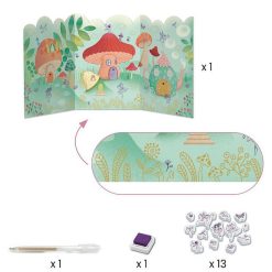 Djeco Fairy Box Coffret D'Activit S Cr Atives Pour Enfant Djeco 9332 Tableaux M Talliser