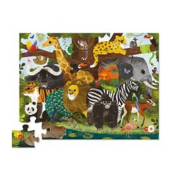 Crocodile Creek Puzzle 36 Pcs 'Les Amis De La Jungle' Crocodile Creek Puzzles D S 4 Ans, 36 Pcs