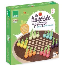 VILAC La Travers E Du Potager 'Jour De R Colte' Jeu En Bois Vilac 2165 Jeux De Soci T