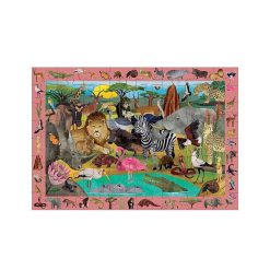 Mudpuppy Puzzle 'Cherche & Trouve' Safari Africain 64 Pcs Mudpuppy Puzzles D S 5 Ans, 54 Pcs