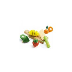 Djeco Fruits Et L Gumes Couper, Jouet En Bois Djeco Djo6526 Jouets Cuisine, D Nette