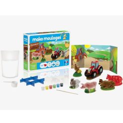 Mako moulages Mako Moulages Animaux De La Ferme, Coffret 6 Moules 39011 Jeux De Soci T