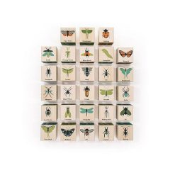 Uncle Goose Cubes 'Insectes' Uncle Goose Jouets Cubes En Bois