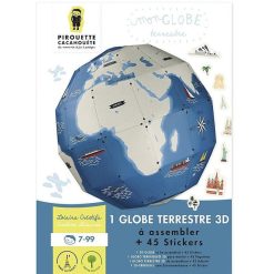 PIROUETTE CACAHOUETE Globe Terrestre Assembler Pirouette Cacahou Te Jeux De Soci T