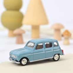 NOREV Renault 4L 'Ile De France' Bleu Moyen 1966 _ Norev 1/64 Jouets Garage, Voitures