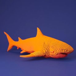 Cartonic Puzzle Sculpture 3D En Carton - Requin - Cartonic Jeux De Construction