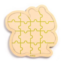 Djeco Puzzle En Bois 'Puzzlo Nut' 16 Pcs Djeco 1824 Puzzles D S 2 Ans: 2, 12 Et 24 Pcs