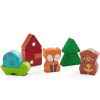 Djeco Puzzle D'Encastrement Et Jeu De Construction "Puzz & Match Rainbow" Djeco 1078 Jouets Encastrer, Empiler