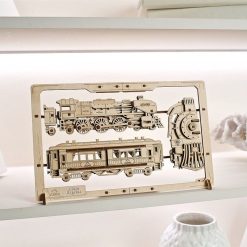 UGEARS models Locomotive Vapeur Ugears Puzzle 2,5D En Bois Jeux De Construction