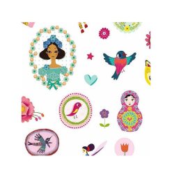 Djeco 1000 Stickers Pour Les Filles Djeco 8951 Autocollants Et D Calcomanies