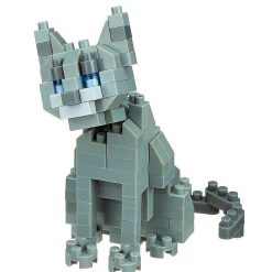 nanoblock Chat Bleu Russe Nanoblock Jeux De Construction